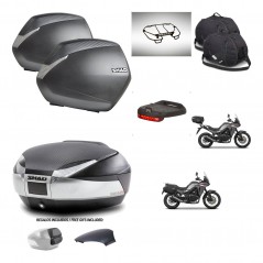 SHAD Baul SH48 tapa respaldo + soporte montaje maletas SH36 accesorios KIT-475731