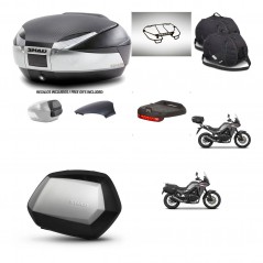 SHAD SH35 PREMIUM suitcases + mounting bracket SH48 trunk backrest cover accessories KIT-475734