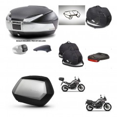 SHAD SH35 PREMIUM suitcases + mounting bracket SH48 trunk backrest cover accessories KIT-475746