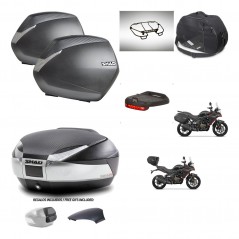 SHAD Trunk SH48 backrest cover + mounting bracket SH36 suitcases accessories KIT-475790