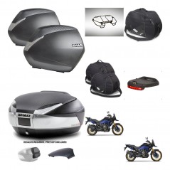 SHAD Baul SH48 tapa respaldo + soporte montaje maletas SH36 accesorios KIT-475839