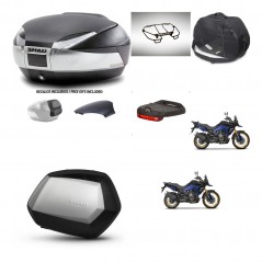 SHAD SH35 PREMIUM suitcases + mounting bracket SH48 trunk backrest cover accessories KIT-475841