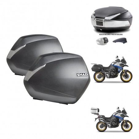 SHAD Baul SH48 tapa respaldo + soporte montaje maletas SH36 KIT-475940