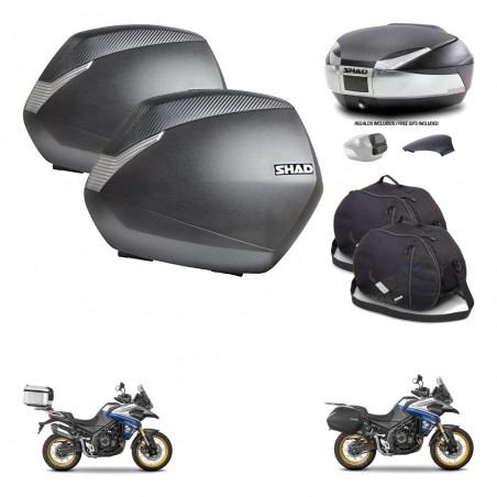 SHAD Trunk SH48 backrest cover + mounting bracket SH36 suitcases accessories KIT-475941