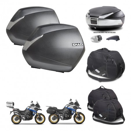 SHAD Trunk SH48 backrest cover + mounting bracket SH36 suitcases accessories KIT-475953