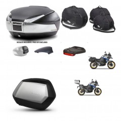 SHAD Maletas SH35 PREMIUM + soporte montaje baul SH48 tapa respaldo accesorios KIT-475962