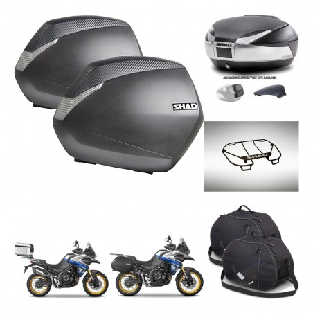 SHAD Trunk SH48 backrest cover + mounting bracket SH36 suitcases accessories KIT-475965