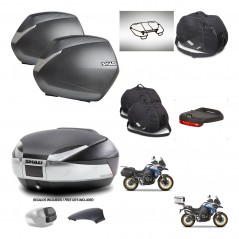 SHAD Baul SH48 tapa respaldo + soporte montaje maletas SH36 accesorios KIT-475983