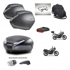 SHAD Baul SH48 tapa respaldo + soporte montaje maletas SH36 accesorios 49 L KIT-476259