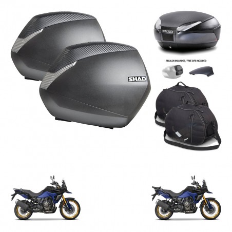 SHAD Trunk SH48 backrest cover + mounting bracket SH36 suitcases accessories 49 L KIT-476325