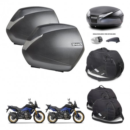 SHAD Trunk SH48 backrest cover + mounting bracket SH36 suitcases accessories 49 L KIT-476337