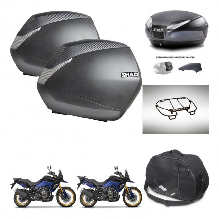 SHAD Trunk SH48 backrest cover + mounting bracket SH36 suitcases accessories 49 L KIT-476360