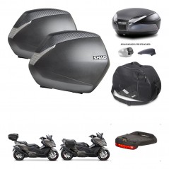 SHAD Baul SH48 tapa respaldo + soporte montaje maletas SH36 accesorios 49 L KIT-476438