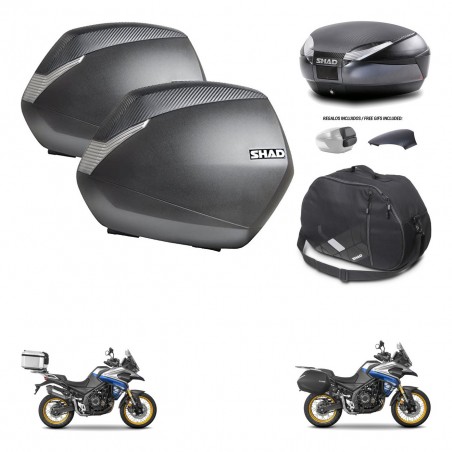 SHAD Trunk SH48 backrest cover + mounting bracket SH36 suitcases accessories 49 L KIT-476480