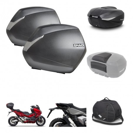 SHAD Baul SH58 + soporte montaje maletas SH36 accesorios KIT-476552
