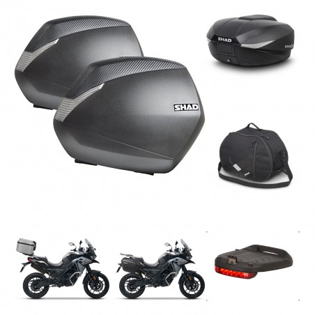 SHAD Baul SH58 + soporte montaje maletas SH36 accesorios KIT-476582