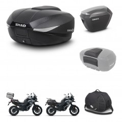 SHAD Maletas sh23 alu + soporte montaje baul SH58 accesorios KIT-476605