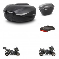 SHAD Maletas sh23 alu + soporte montaje baul SH58 accesorios KIT-476623