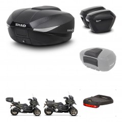 SHAD Maletas sh23 + soporte montaje baul SH58 accesorios KIT-476644