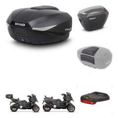 SHAD Maletas sh23 alu + soporte montaje baul SH58 accesorios KIT-476647