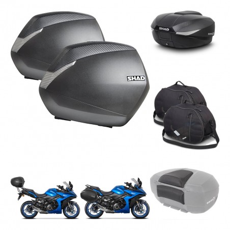 SHAD Baul SH58 + soporte montaje maletas SH36 accesorios KIT-476685
