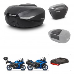 SHAD Maletas sh23 alu + soporte montaje baul SH58 accesorios KIT-476695
