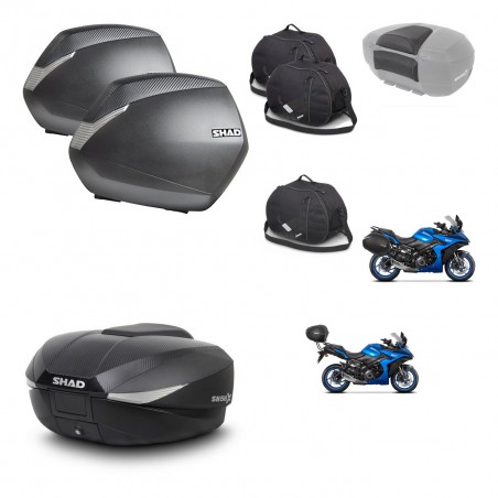 SHAD SH58 trunk + mounting bracket SH36 suitcases accessories KIT-476697