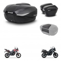 SHAD Maletas sh23 + soporte montaje baul SH58 accesorios KIT-476734