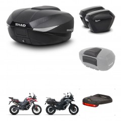 SHAD Maletas sh23 + soporte montaje baul SH58 accesorios KIT-476740