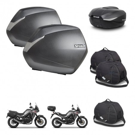 SHAD SH58 trunk + mounting bracket SH36 suitcases accessories KIT-476769