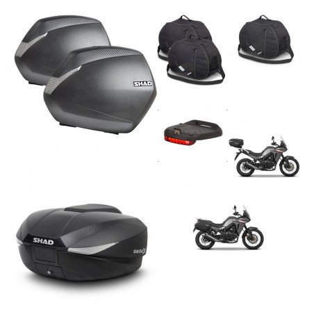 SHAD SH58 trunk + mounting bracket SH36 suitcases accessories KIT-476775