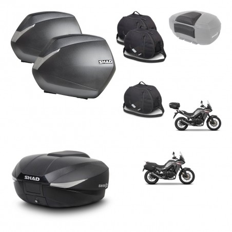 SHAD Baul SH58 + soporte montaje maletas SH36 accesorios KIT-476793
