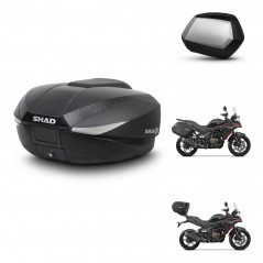 SHAD Maletas SH35 PREMIUM + soporte montaje baul SH58 KIT-476807