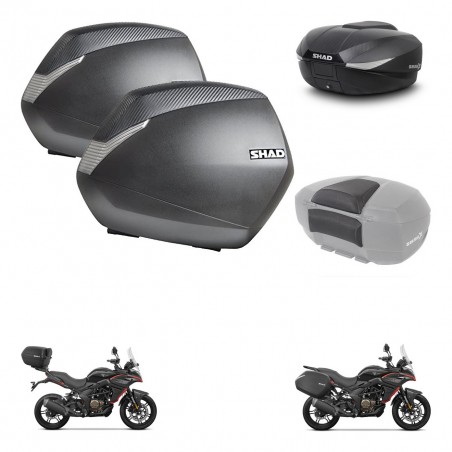 SHAD Baul SH58 + soporte montaje maletas SH36 accesorios KIT-476828