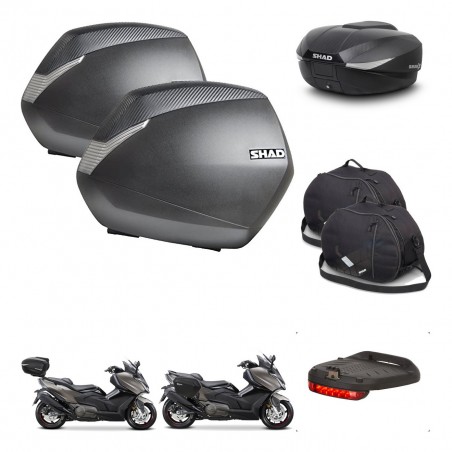 SHAD Baul SH58 + soporte montaje maletas SH36 accesorios KIT-476955