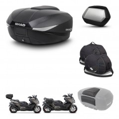 SHAD SH35 PREMIUM suitcases + mounting bracket SH58 trunk accessories KIT-476976
