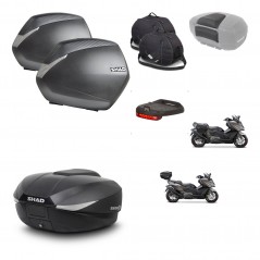 SHAD SH58 trunk + mounting bracket SH36 suitcases accessories KIT-476979