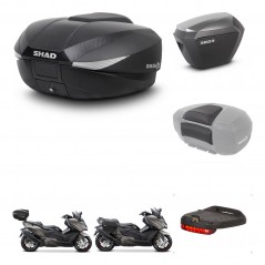 SHAD SH23 alu suitcases + mounting bracket SH58 trunk accessories KIT-476983