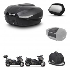SHAD SH35 PREMIUM suitcases + mounting bracket SH58 trunk accessories KIT-476987