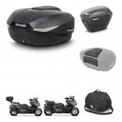 SHAD SH23 alu suitcases + mounting bracket SH58 trunk accessories KIT-476989