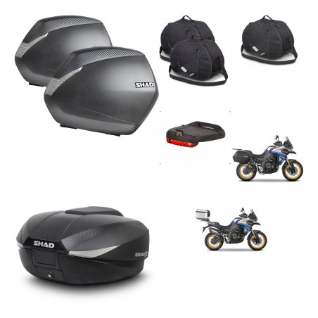 SHAD Baul SH58 + soporte montaje maletas SH36 accesorios KIT-477015