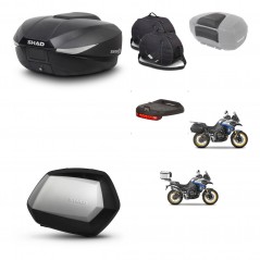 SHAD Maletas SH35 PREMIUM + soporte montaje baul SH58 accesorios KIT-477030