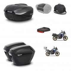 SHAD Maletas sh23 + soporte montaje baul SH58 accesorios KIT-477040