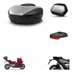 SHAD SH35 PREMIUM suitcases + mounting bracket SH59 trunk accessories 59L KIT-477053