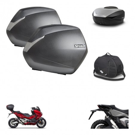 SHAD Baul SH59 + soporte montaje maletas SH36 accesorios 59L KIT-477056