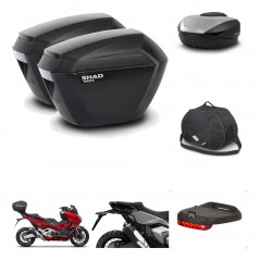 SHAD SH59 trunk + mounting bracket sh23 suitcases accessories 59L KIT-477064