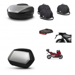 SHAD SH35 PREMIUM suitcases + mounting bracket SH59 trunk accessories 59L KIT-477066