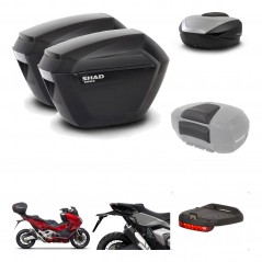 SHAD SH59 trunk + mounting bracket sh23 suitcases accessories 59L KIT-477076