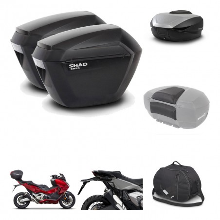 SHAD Baul SH59 + soporte montaje maletas sh23 accesorios 59L KIT-477082