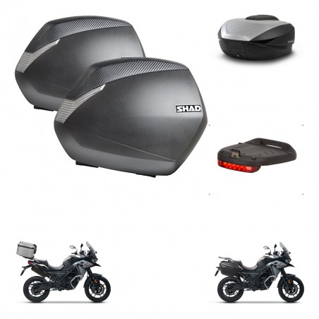 SHAD Baul SH59 + soporte montaje maletas SH36 accesorios 59L KIT-477098